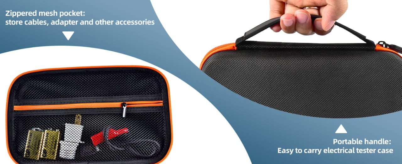 Portable Walkie-Talkie Storage Carrying Case